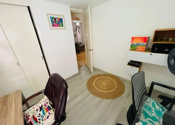 Espacioso Departamento Con Estudio En El Corazon De La Condesa